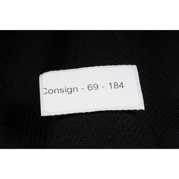 St. John Sport Womens Staple Vest Small Black Wool Rayon Sleeveless Button Neck - Picture 10 of 11